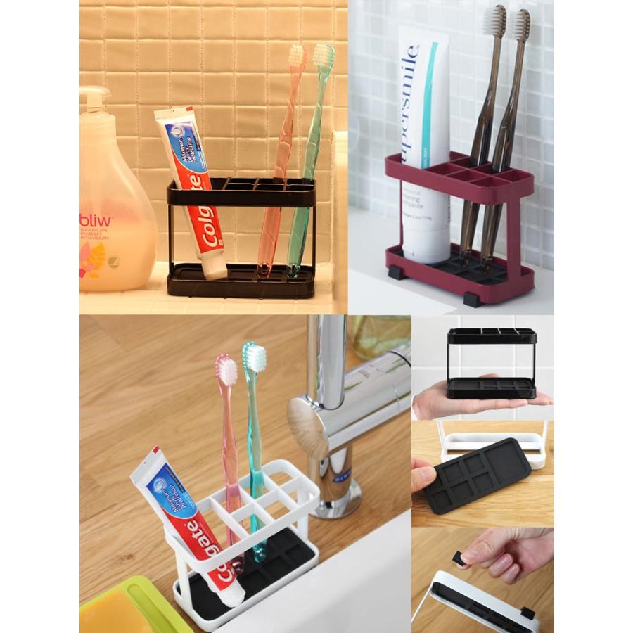 歯ブラシスタンド 歯ブラシホルダー 歯ブラシ立て 歯ブラシ 歯磨き粉 家族 収納 北欧 シンプル おしゃれ 洗面所 かわいい トゥースブラシスタンド タワー Tower C インテリアと雑貨のお店 モリーフ 通販 Yahoo ショッピング