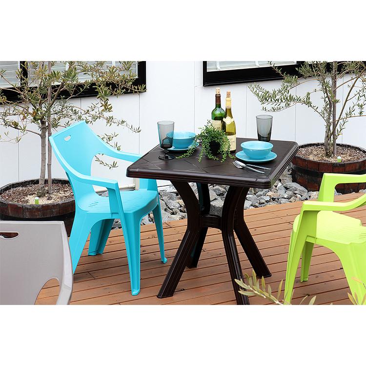 ガーデン テーブル アンジェロ ANGELO 73×73cm スクエア モダン カフェ アウトドア イタリア 庭｜mollif｜02