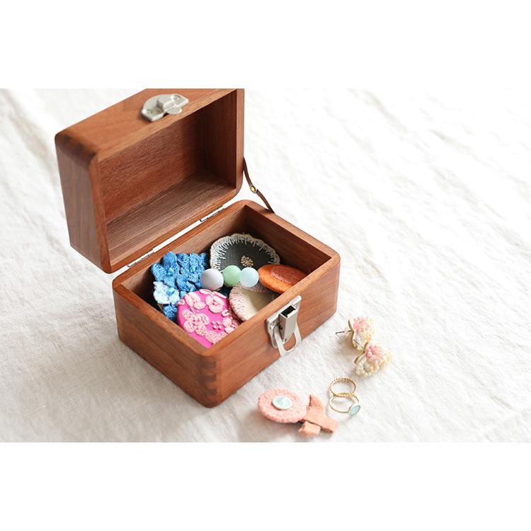 収納ボックス 収納 アンティーク ふた付 木箱 木製 手提げ 倉敷意匠