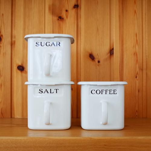 キャニスター 調味料入れ 塩 砂糖 コーヒー キッチン ストッカー 蓋付 保存容器 収納 スタッキング おしゃれ シンプル 野田琺瑯 ブラックロゴタイプ 倉敷意匠 C インテリアと雑貨のお店 モリーフ 通販 Yahoo ショッピング