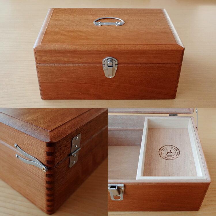 ツガの救急箱 Mサイズ 倉敷意匠 ウッドボックス 薬箱 木箱 収納