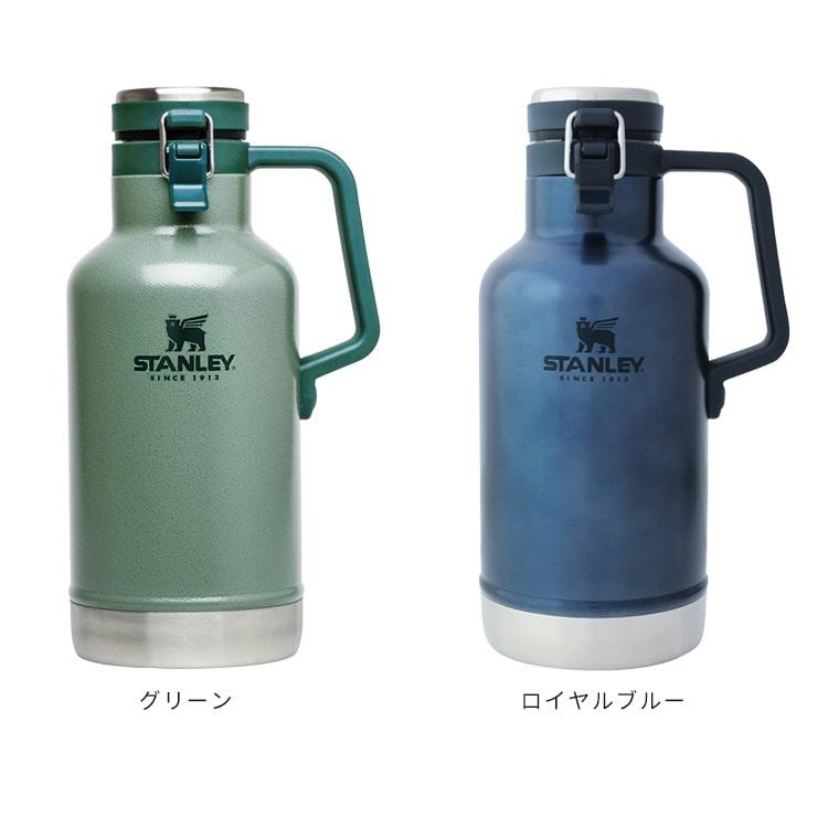 スタンレー　グロウラー　ネイビー希少カラー STANLEY (スタンレー) 水筒 ネイビー 約1.9L クラシック真空グロウラー