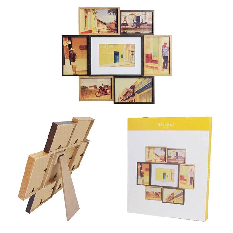 フォトフレーム 写真 写真立て おしゃれ 壁 壁面 シンプル 7枚