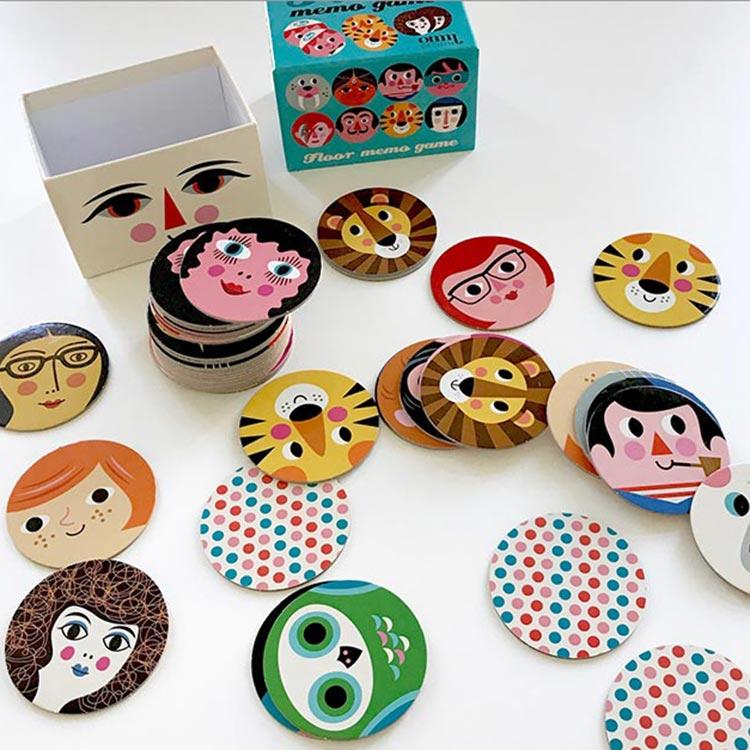 メモリーゲーム Memory Game ラウンド OMMdesign カードゲーム 神経衰弱 Ingela P Arrhenius
