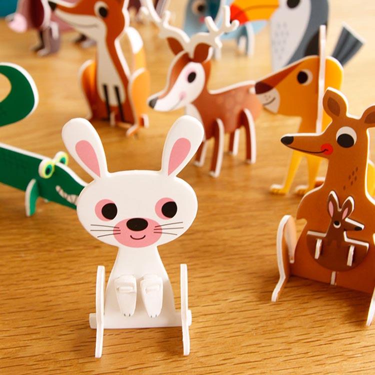 Omm Design インゲラ アリアニウス ３dパズル 立体パズル 動物 かわいい インテリア おもちゃ 紙製 知育玩具 キッズ C57pazzle インテリアと雑貨のお店 モリーフ 通販 Yahoo ショッピング