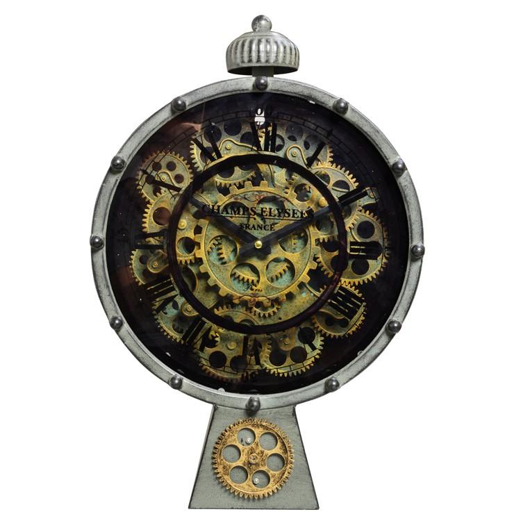 置き時計 ロータリング ギア クロック Rotorring Gear Clock Aタイプ 置時計 おしゃれ スチームパンク 歯車 動く C651j 143a インテリアと雑貨のお店 モリーフ 通販 Yahoo ショッピング