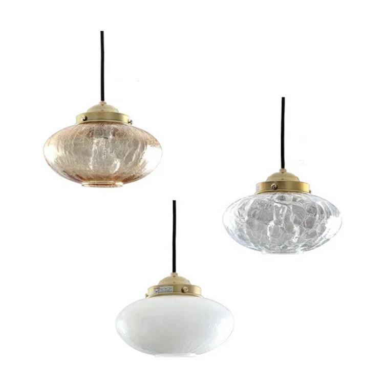 ペンダントライト 送料無料 1灯 和風 和室 寝室 キッチン ダイニング 食卓 インテリア照明 天井照明 レトロ 大正ロマン クリア 照明器具 蜜柑 Mikan ミカンひび Cu Mikan インテリアと雑貨のお店 モリーフ 通販 Yahoo ショッピング