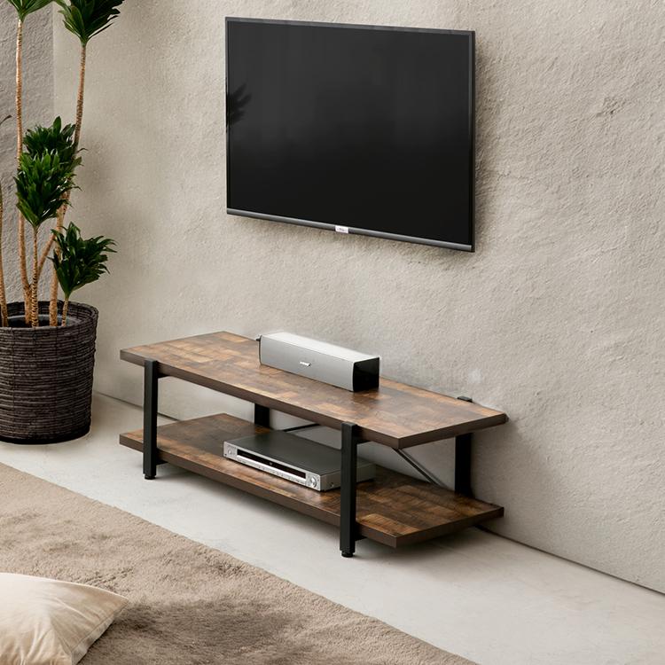 期間限定値下げ】ダークブラウン木製テレビ ローボード幅120cm