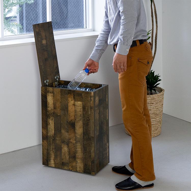 【ヴィンテージ】 木製ゴミ箱　猫脚　ダストボックス　f416 ヴィンテージ】 木製ゴミ箱 猫脚 ダストボックス f416