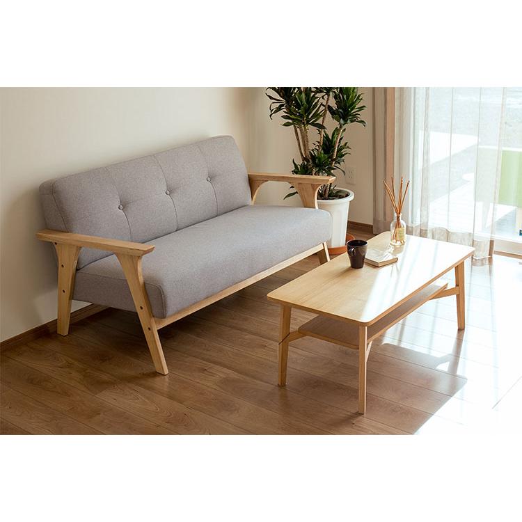 ソファー ソファ 2人掛け グリーン 緑 シンプル 北欧 おしゃれ