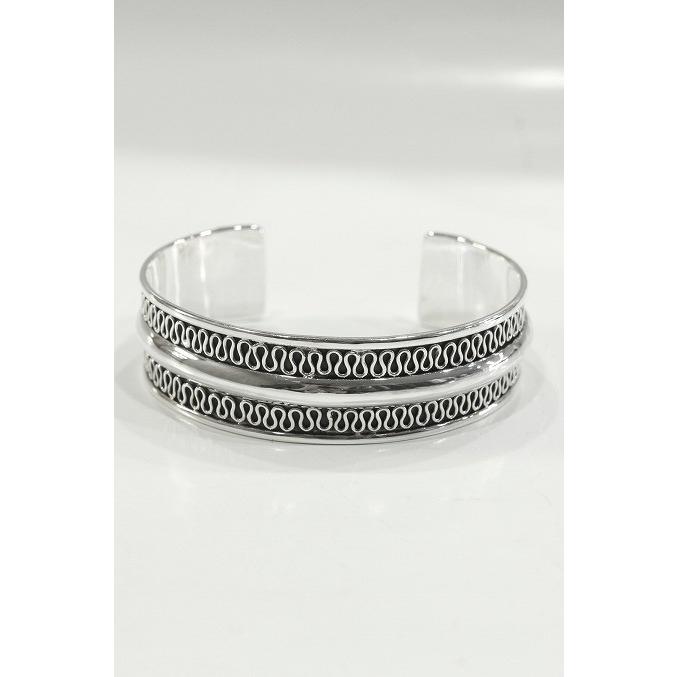 【送料無料】【VELVET LOUNGE】【ヴェルヴェットラウンジ】MBB009 WAVE CHAIN BANGLE【バングル】