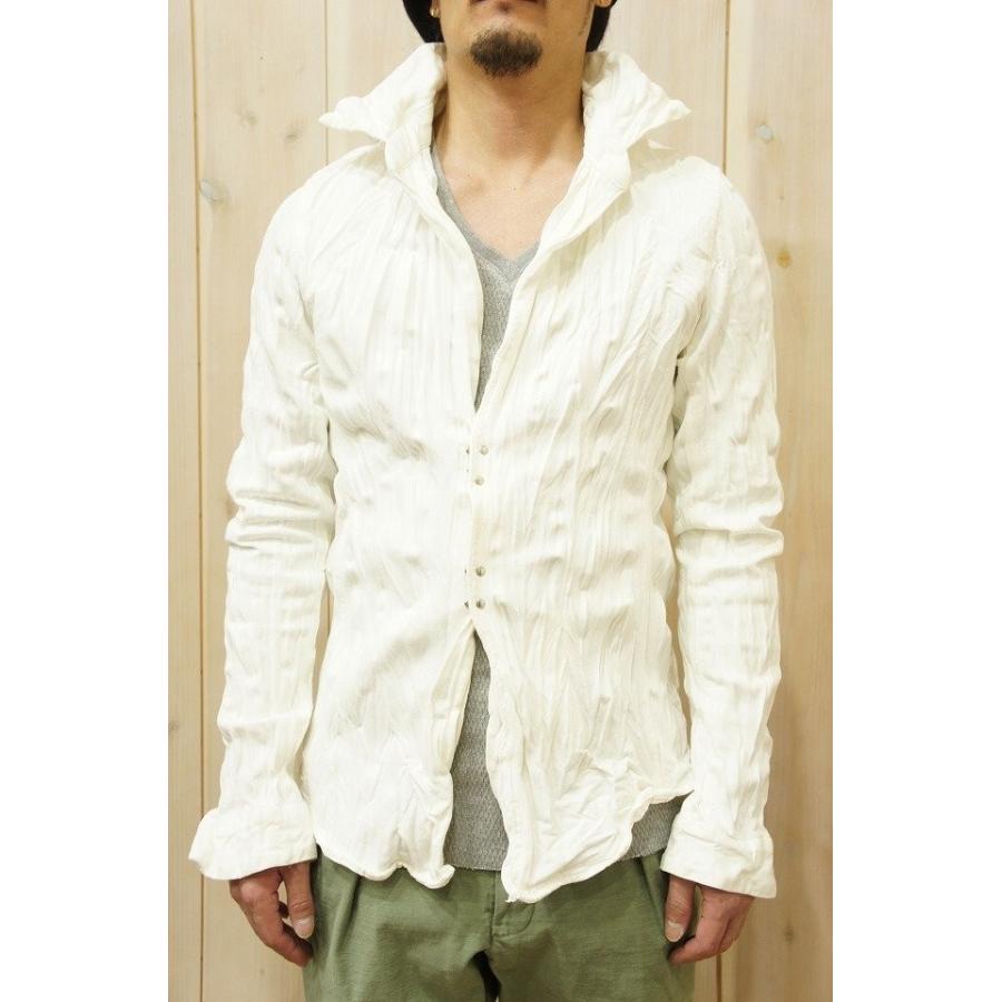 junhashimoto】【ジュンハシモト】1060000011 WRINKLE HOOK SHIRT 