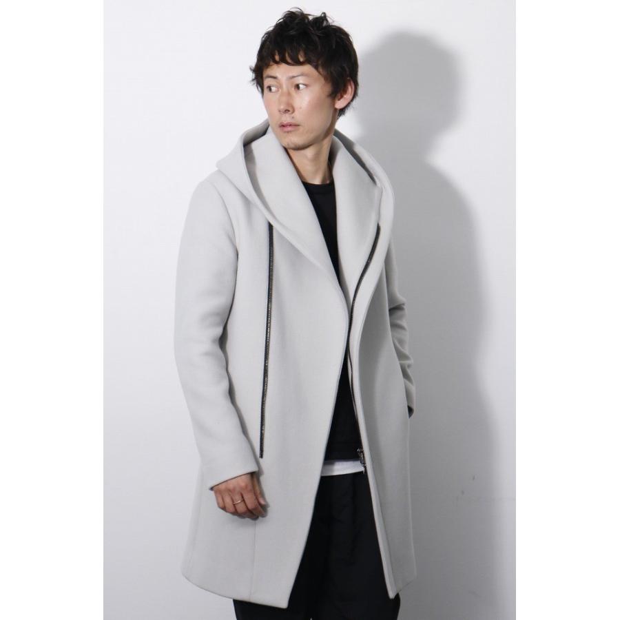 メンズ junhashimoto ジュンハシモト 1011920007 WRAP COAT ラップコート [L.GRAY] 正規通販