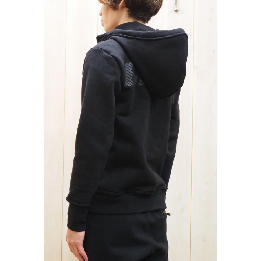 【クーポン】 メンズ junhashimoto ジュンハシモト 1101910001 COLOR PRINT PARKA カラープリントパーカー [BLACK] 正規通販 【HO2625824534】(14580円)