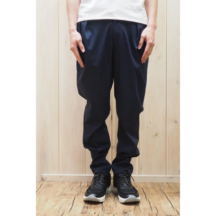 メンズ Junhashimoto ジュンハシモト 2 Tuck Pants ツータックパンツ Navy 正規通販 Rainbowbookclub Org