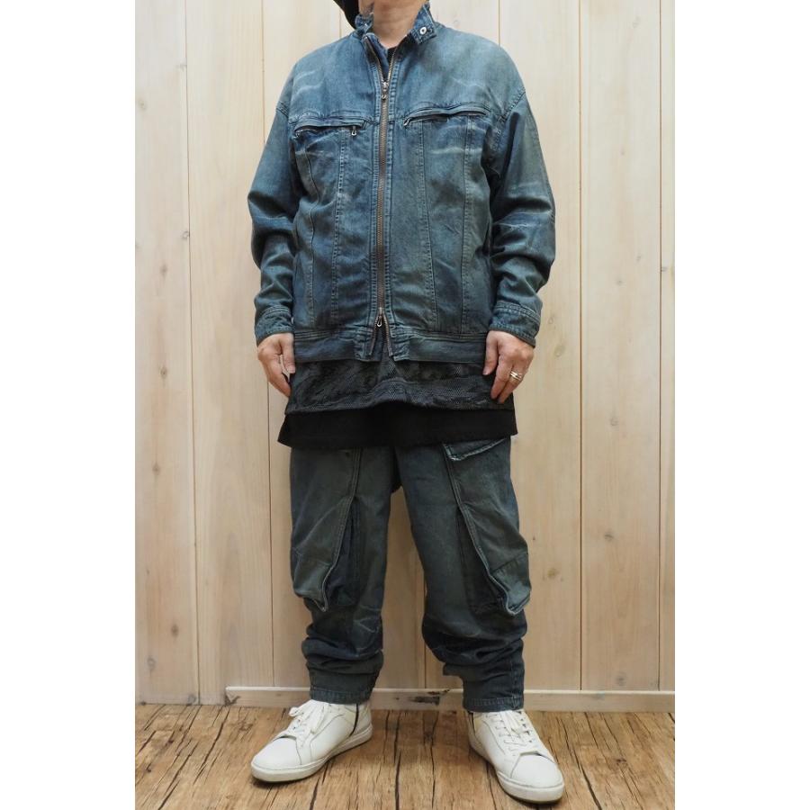 メンズ Julius ユリウス 707blm3 Id Denim Blouson デニムライダースブルゾン Indigo 正規通販 awjl707blm3i モロトフカクテル 通販 Yahoo ショッピング