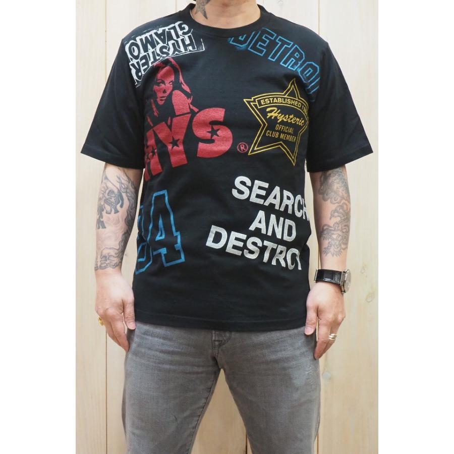 メンズ Hysteric Glamour ヒステリックグラマー 021ct11 Hys Scratch Tシャツ Black 正規通販 sshg021t11b モロトフカクテル 通販 Yahoo ショッピング