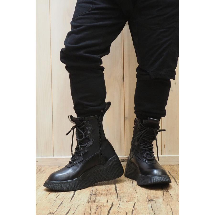 メンズ JULIUS ユリウス 697FWM2-BK SIDE ZIP LACE UP BOOTS サイドジップレースアップブーツ [BLACK]  正規通販 :20ssjl697fwm2b:モロトフカクテル - 通販 - Yahoo!ショッピング