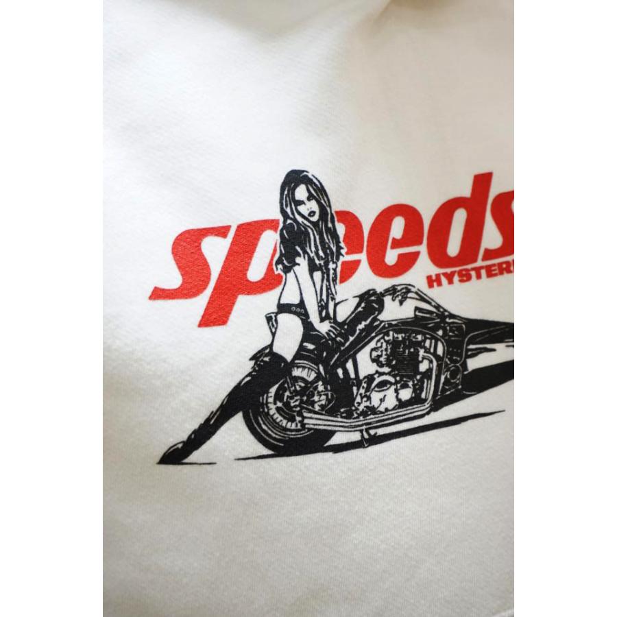 HYSTERIC GLAMOUR ヒステリックグラマー 02233CF04 SPEEDSTER パーカー WHITE 正規通販 メンズ｜molotovcocktail7010｜07