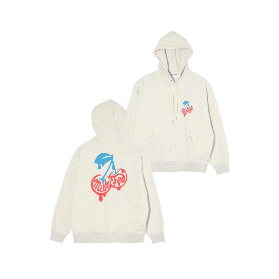X-girl MILKFED. ミルクフェド 103234012014 MELTY CHERRY SWEAT