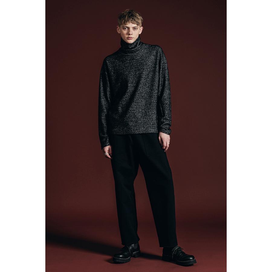 The Viridi-anne ザ ヴィリジアン VI-3666-01 COTTON/WOOL JERSEY TURTLE-NECK T-SHIR｜molotovcocktail7010｜07