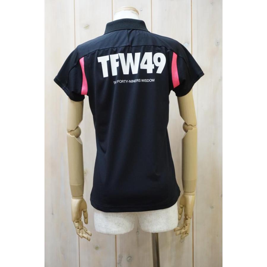 TFW49 TL10231002 SIDE MESH POLO サイドメッシュポロシャツ BLK 