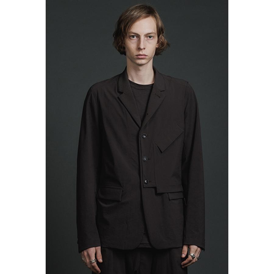 The Viridi-anne VI-3561-06 撥水ストレッチ ジャケット DARK GRAY 