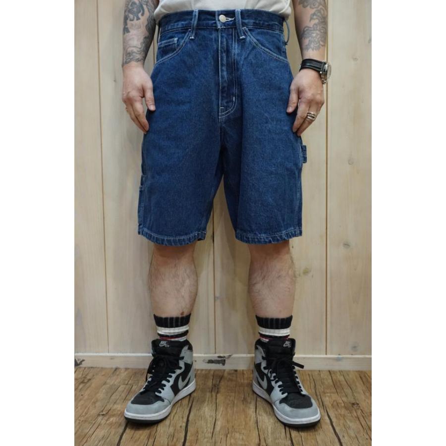 XLARGE エクストララージ 101231031018 JUICY LOGO DENIM SHORTS XLARGE デニムショーツ INDIG｜molotovcocktail7010｜10