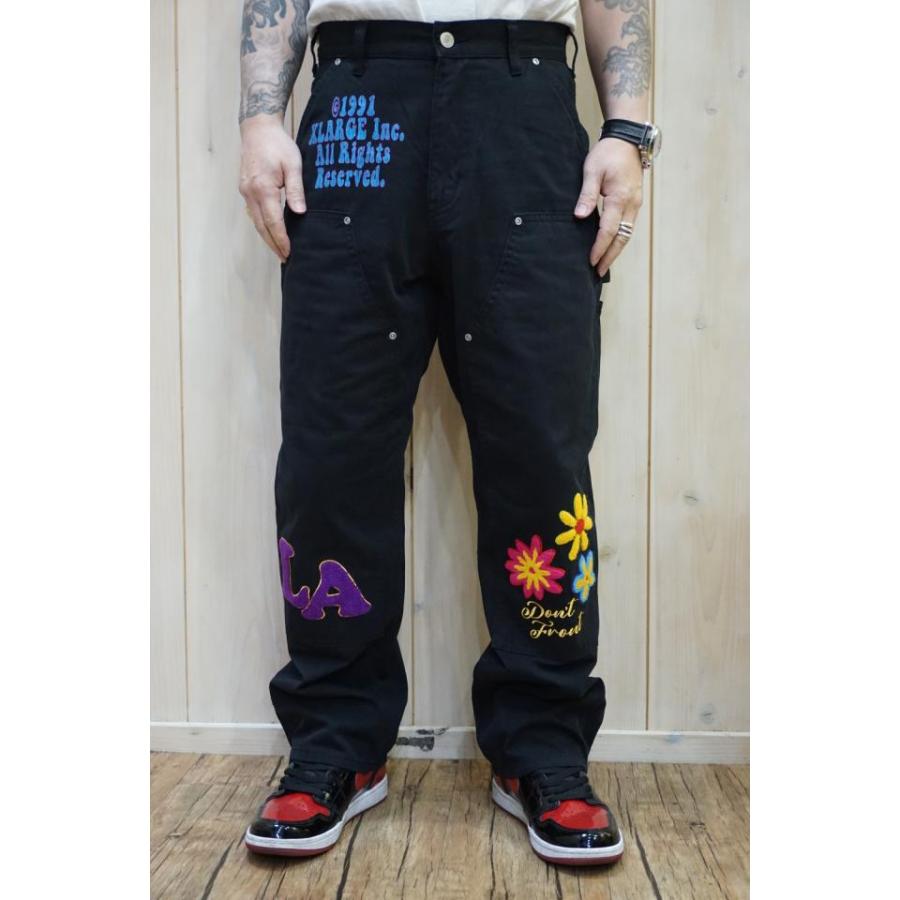 XLARGE エクストララージ 101231031008 DAISY DOUBLE KNEE WORK PANTS