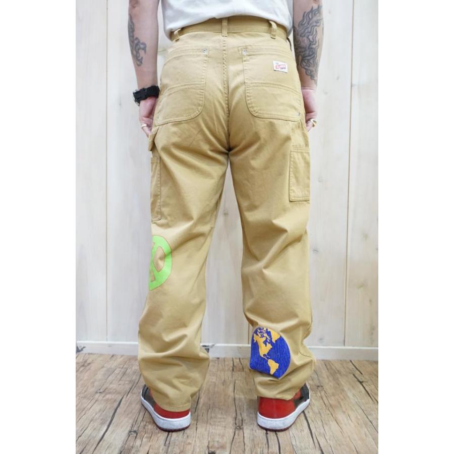 XLARGE エクストララージ 101231031008 DAISY DOUBLE KNEE WORK PANTS XLARGE ワークパンツ KHAKI 正規通販 メンズ レディース｜molotovcocktail7010｜15