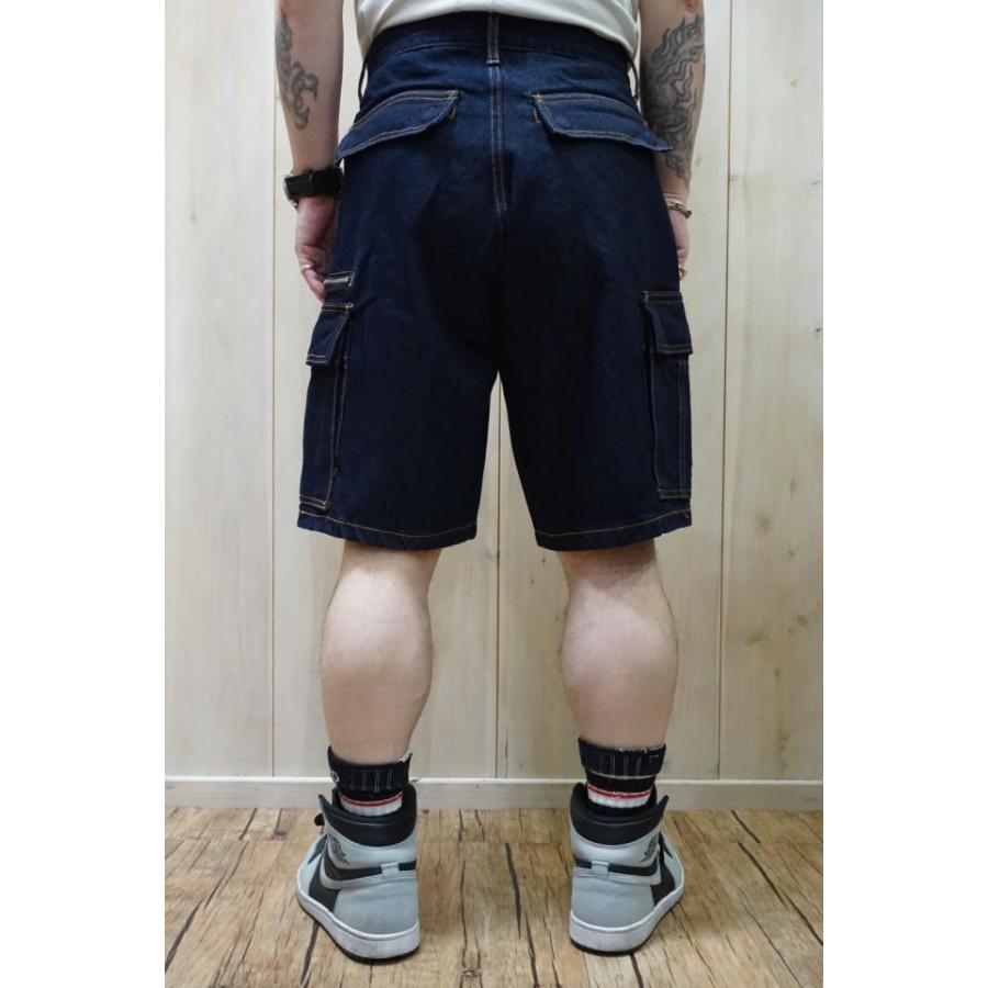 XLARGE エクストララージ 101232031015 DENIM CARGO SHORT PANTS XLARGE デニムカーゴショーツ IN｜molotovcocktail7010｜11