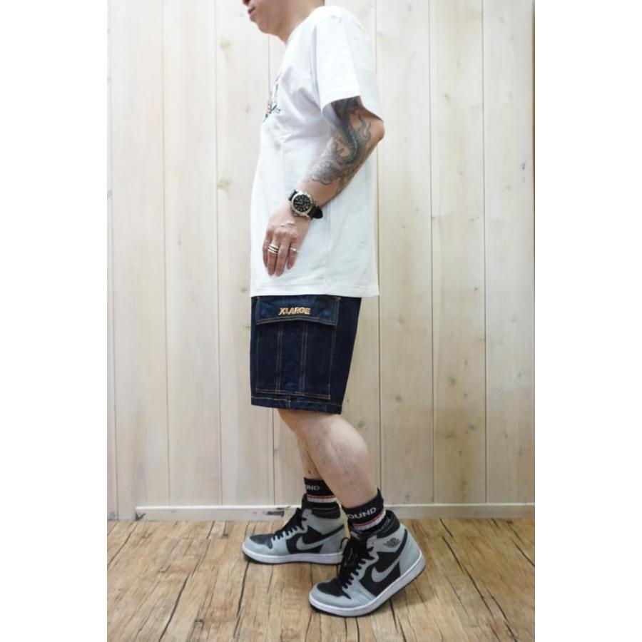 XLARGE エクストララージ 101232031015 DENIM CARGO SHORT PANTS XLARGE デニムカーゴショーツ IN｜molotovcocktail7010｜17