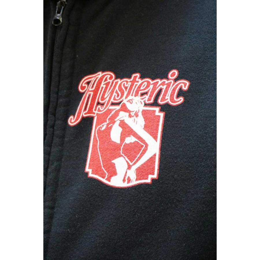 HYSTERIC GLAMOUR ヒステリックグラマー 02241CF01 COME BACK AGAIN パーカー BLACK 正規通販 メンズ｜molotovcocktail7010｜06