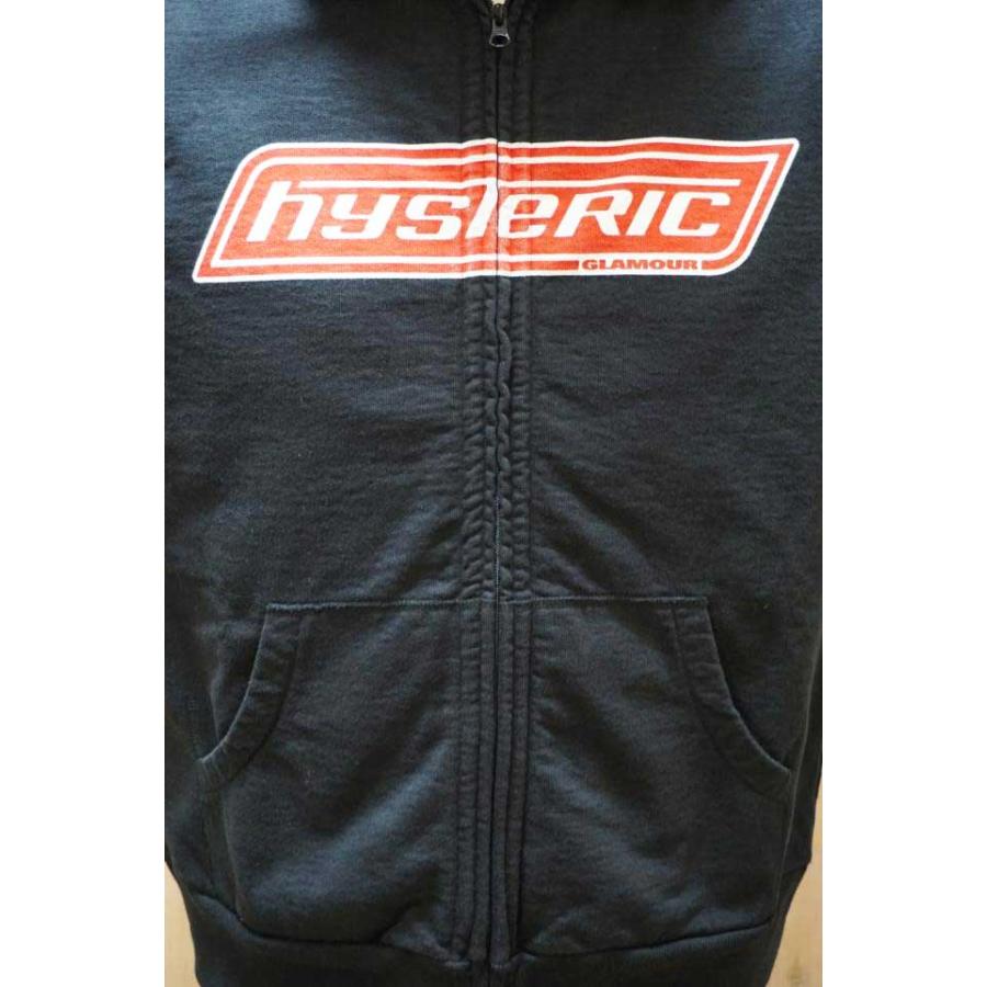 HYSTERIC GLAMOUR ヒステリックグラマー 02241CF02 HG BOX LOGOS パーカー BLACK 正規通販 メンズ｜molotovcocktail7010｜08