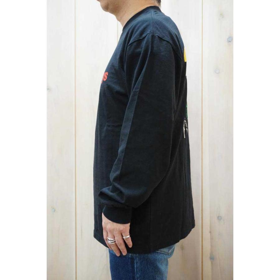 HYSTERIC GLAMOUR ヒステリックグラマー 02241CL03 GOOD PARTY Tシャツ BLACK 正規通販 メンズ｜molotovcocktail7010｜10