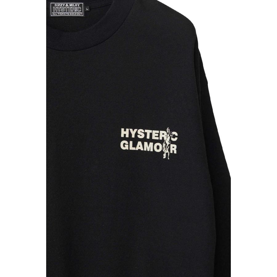 HYSTERIC GLAMOUR ヒステリックグラマー 02241CL07 HYSTERICAL TECHNICIAN Tシャツ BLACK 正規｜molotovcocktail7010｜05