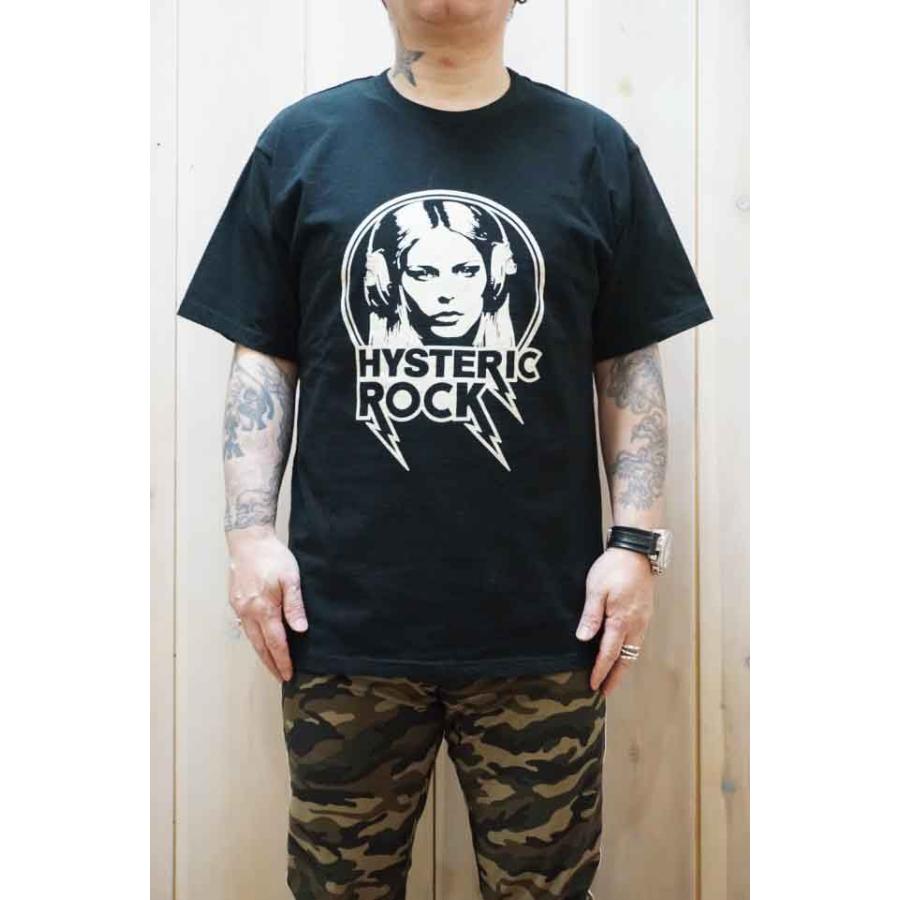 HYSTERIC GLAMOUR ヒステリックグラマー 02241CT10 HYSTERIC ROCK Tシャツ BLACK 正規通販 メンズ｜molotovcocktail7010｜05