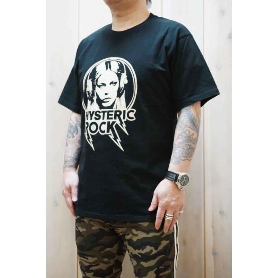 HYSTERIC GLAMOUR ヒステリックグラマー 02241CT10 HYSTERIC ROCK Tシャツ BLACK 正規通販 メンズ｜molotovcocktail7010｜08