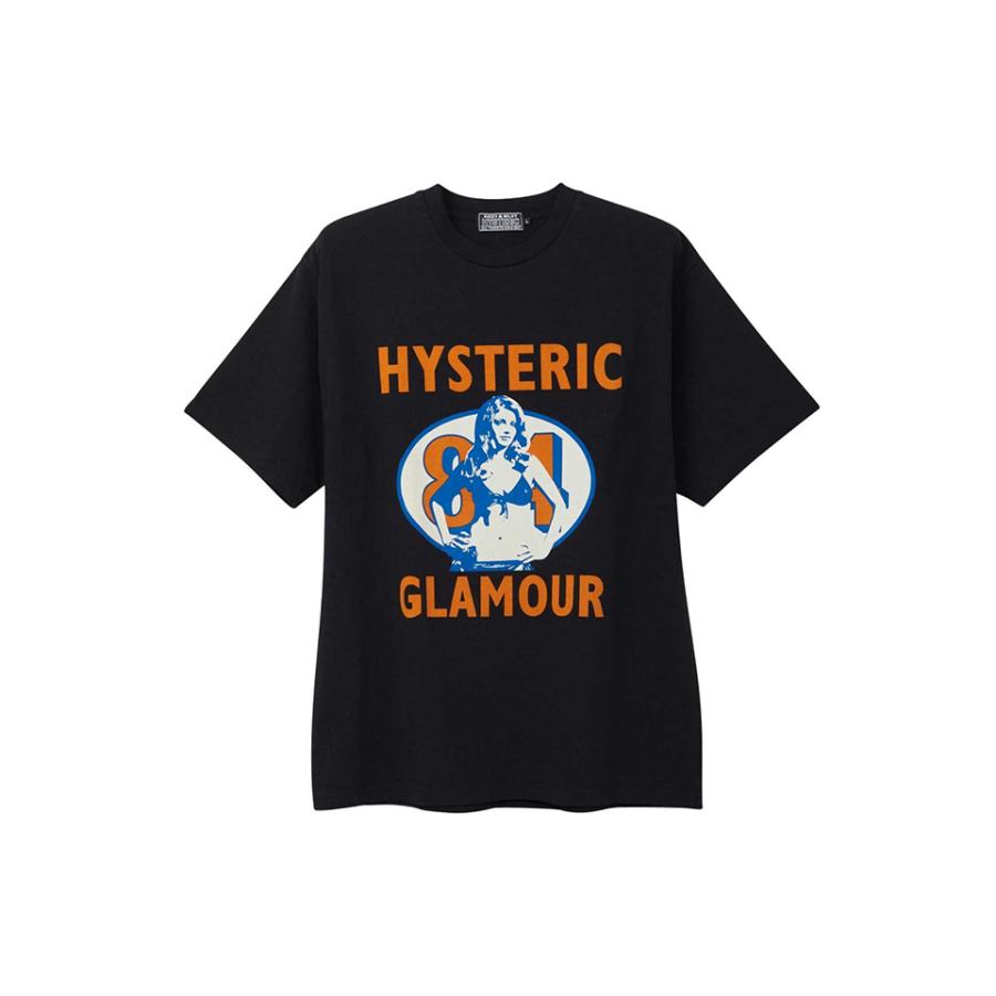 HYSTERIC GLAMOUR ヒステリックグラマー 02241CT12 COYOTE Tシャツ BLACK 正規通販 メンズ｜molotovcocktail7010｜02