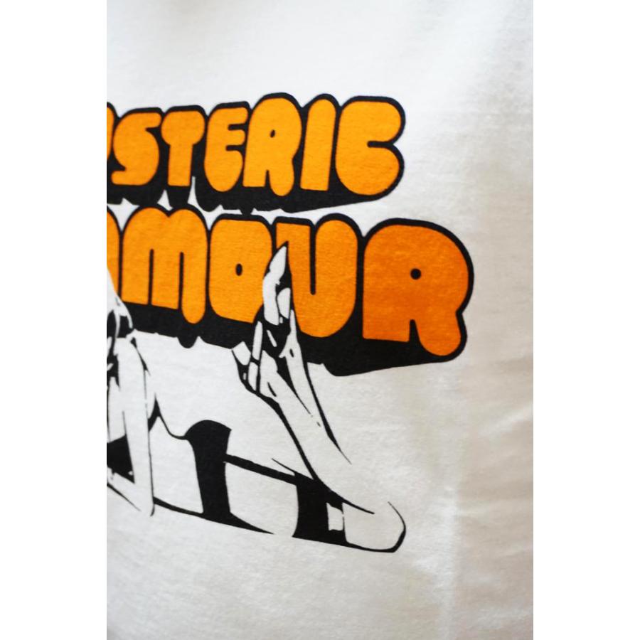 HYSTERIC GLAMOUR ヒステリックグラマー 02241CT15 POP ROCK Tシャツ WHITE 正規通販 メンズ｜molotovcocktail7010｜08
