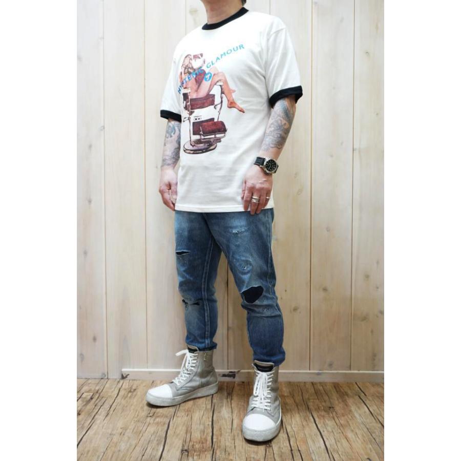 HYSTERIC GLAMOUR ヒステリックグラマー 02241CT17 HYSTERIC HAIR CUT Tシャツ WHITE 正規通販 メ｜molotovcocktail7010｜16
