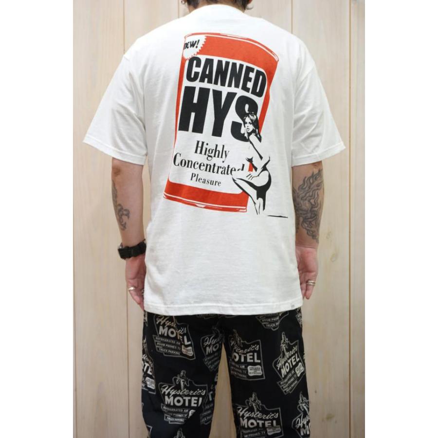 HYSTERIC GLAMOUR ヒステリックグラマー 02241CT26 CANNED HYSTERIC Tシャツ WHITE 正規通販 メンズ｜molotovcocktail7010｜11