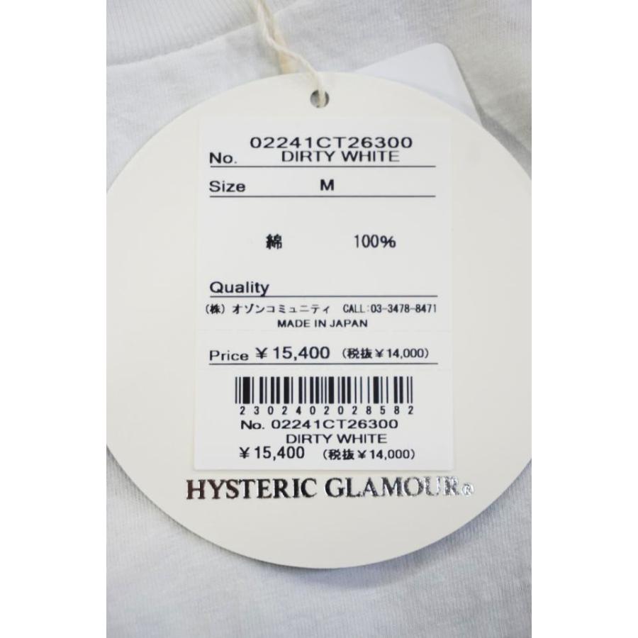 HYSTERIC GLAMOUR ヒステリックグラマー 02241CT26 CANNED HYSTERIC Tシャツ WHITE 正規通販 メンズ｜molotovcocktail7010｜19