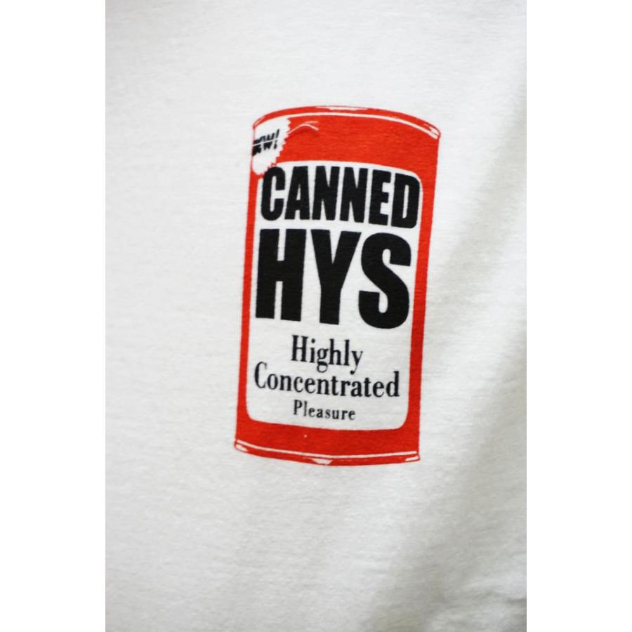 HYSTERIC GLAMOUR ヒステリックグラマー 02241CT26 CANNED HYSTERIC Tシャツ WHITE 正規通販 メンズ｜molotovcocktail7010｜09