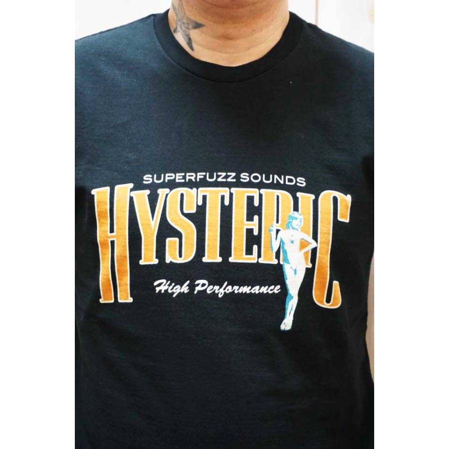 HYSTERIC GLAMOUR ヒステリックグラマー 02241CT04 FUZZY LADY Tシャツ BLACK 正規通販 メンズ｜molotovcocktail7010｜06