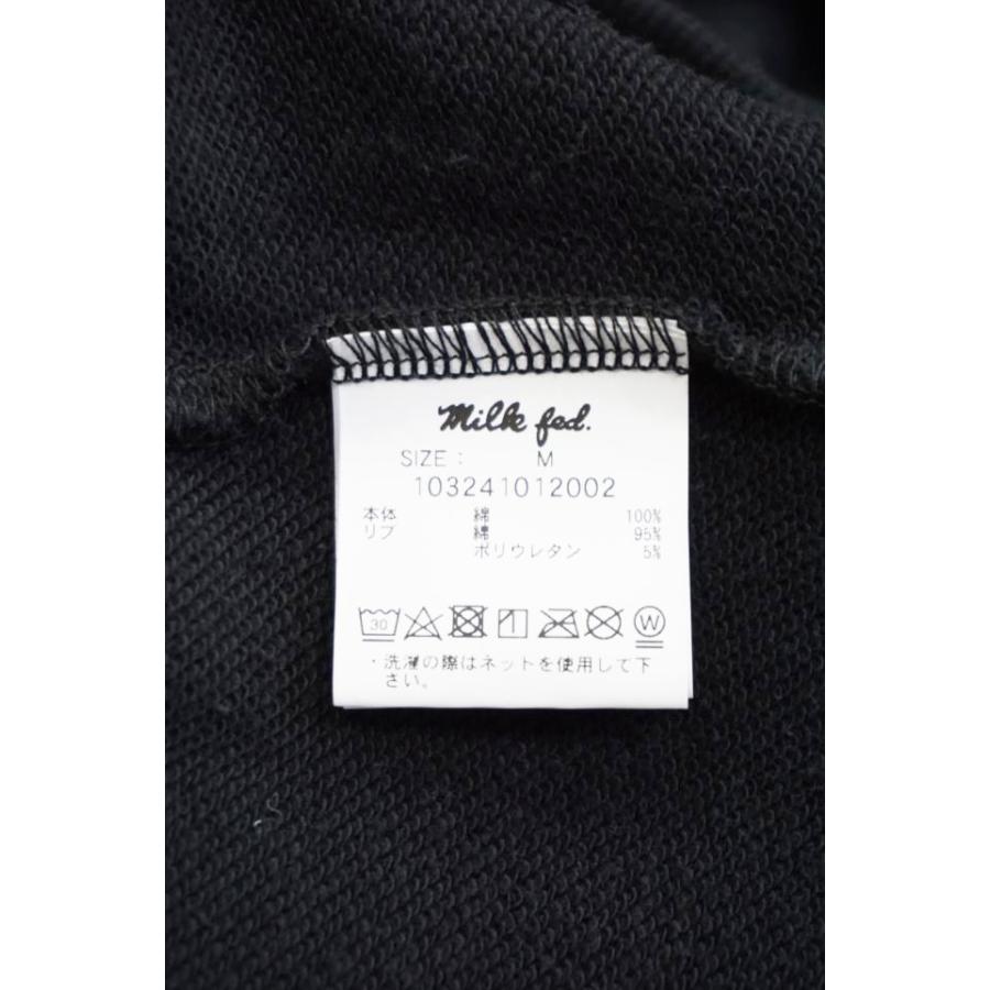 MILKFED.（ミルクフェド） 103241012002 GLITTER LOGO SWEAT TOP 
