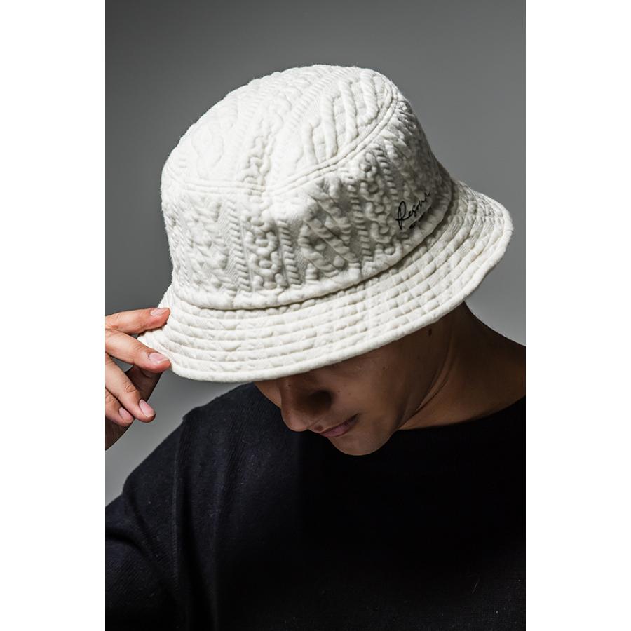 RESOUND CLOTHING リサウンドクロージング RC30CAP003 ROPE SWEAT bucket hat スウェット