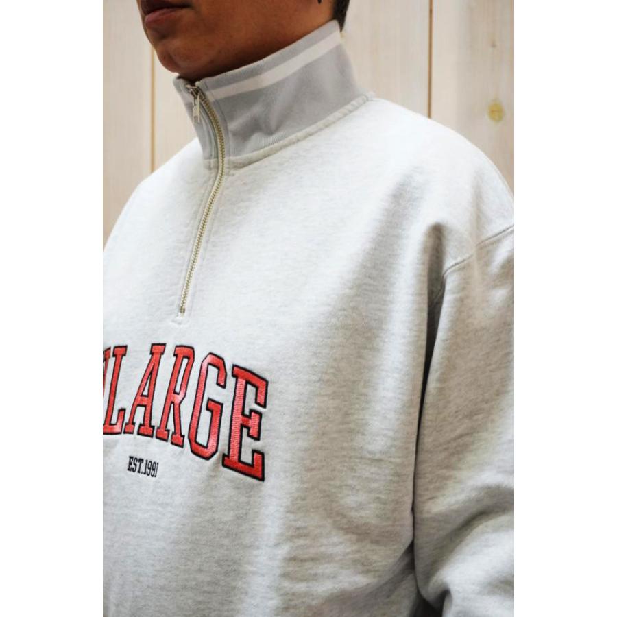 XLARGE エクストララージ 101241012008 STRIPED RIB HALF ZIP SWEATSHIRT ハーフジップスウェット｜molotovcocktail7010｜09