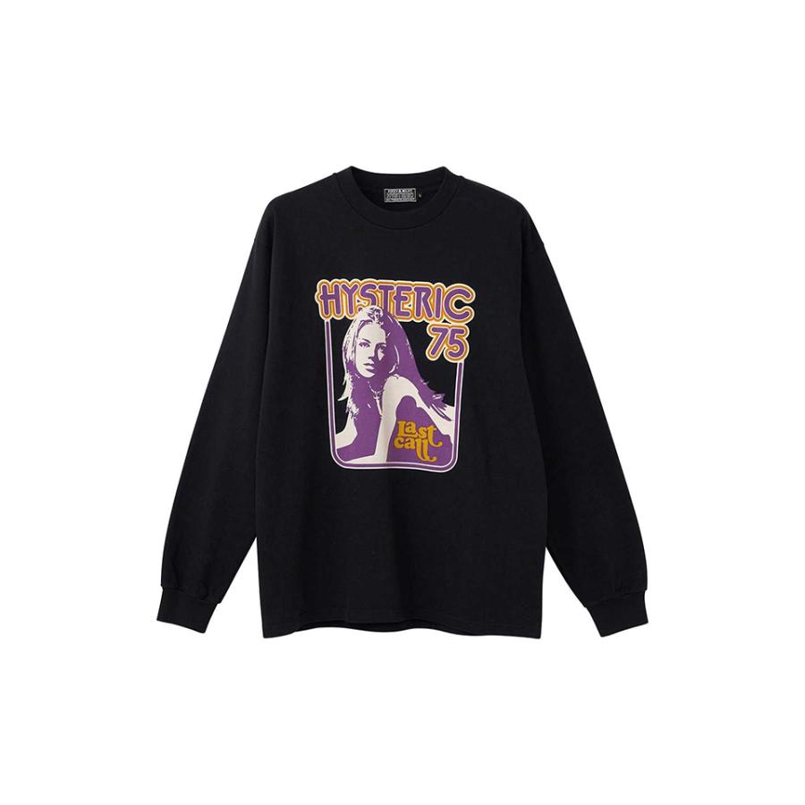 【オンライン完売】HYSTERIC GLAMOUR ロンT パープル XL HYSTERIC GLAMOUR - SOUND&VISION Tシャツ / パープル | Tempt