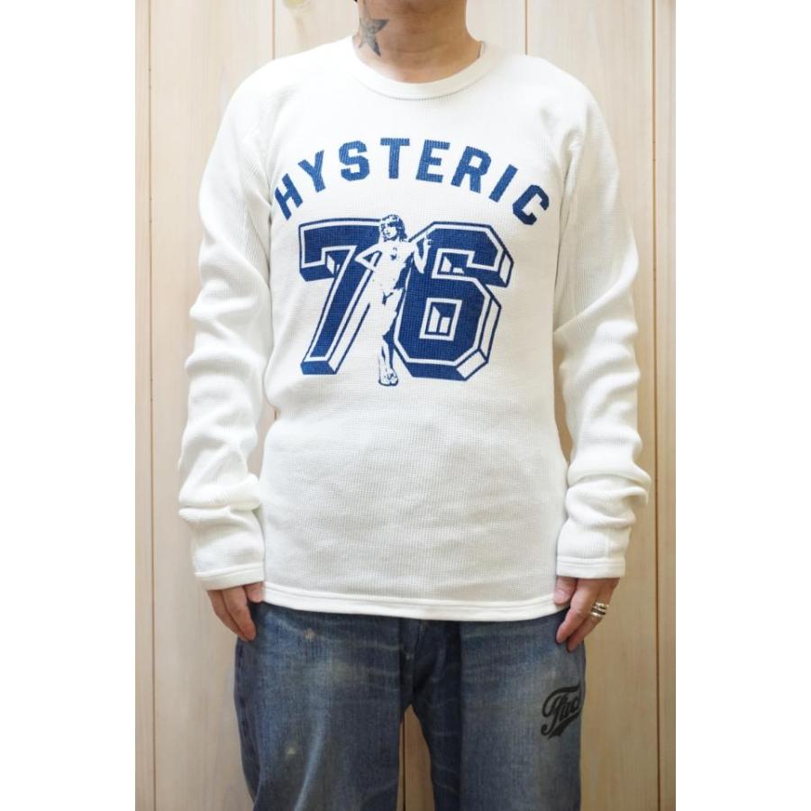 HYSTERIC GLAMOUR ヒステリックグラマー 02253CL16 NUMBER 76 T